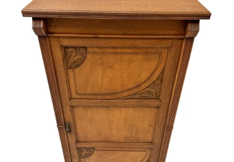 Arts & Crafts Art Nouveau One-Door Cabinet, 1900s